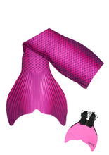 Lade das Bild in den Galerie-Viewer, Meerjungfrauen-Flosse aus recyceltem Stoff für Kinder und Jugendliche