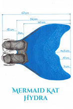 Lade das Bild in den Galerie-Viewer, Meerjungfrau-Monoflosse - Mermaid Kat Hydra - Maße
