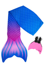 Lade das Bild in den Galerie-Viewer, Meerjungfrauen-Flosse aus recyceltem Stoff für Kinder und Jugendliche