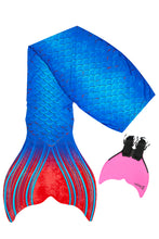 Lade das Bild in den Galerie-Viewer, Meerjungfrauen-Flosse aus recyceltem Stoff für Kinder und Jugendliche
