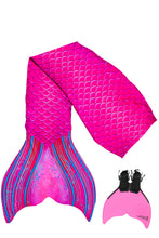 Lade das Bild in den Galerie-Viewer, Meerjungfrauen-Flosse aus recyceltem Stoff für Kinder und Jugendliche