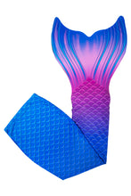 Lade das Bild in den Galerie-Viewer, Meerjungfrauen-Haut aus recyceltem Stoff - Blau Lila