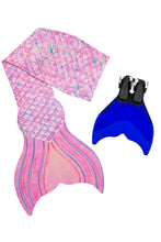Lade das Bild in den Galerie-Viewer, Meerjungfrauen-Schwanzflosse aus recyceltem Stoff für Erwachsene