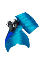 Lade das Bild in den Galerie-Viewer, Meerjungfrauen-Flosse aus recyceltem Stoff für Kinder und Jugendliche