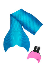 Lade das Bild in den Galerie-Viewer, Meerjungfrauen-Flosse aus recyceltem Stoff für Kinder und Jugendliche