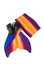 Lade das Bild in den Galerie-Viewer, Meerjungfrauen-Flosse aus recyceltem Stoff für Kinder und Jugendliche