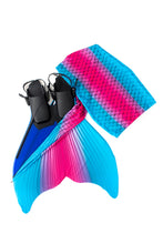 Lade das Bild in den Galerie-Viewer, Meerjungfrauen-Flosse aus recyceltem Stoff für Kinder und Jugendliche