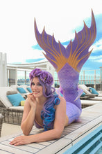 Lade das Bild in den Galerie-Viewer, Meerjungfrauenschwanz aus Silikon zum Schwimmen