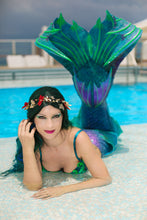 Lade das Bild in den Galerie-Viewer, Silikon Meerjungfrauenflosse für Frauen