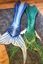 Lade das Bild in den Galerie-Viewer, Silikon Meerjungfrauenflossen für Männer zum Schwimmen
