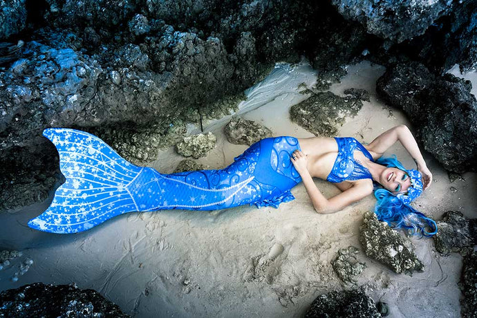 Meerjungfrauenmodel werden