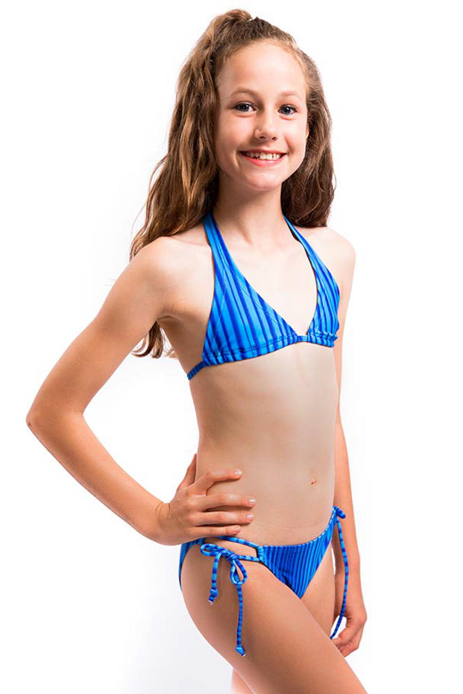 Blauer Bikini für Meerjungfrauen