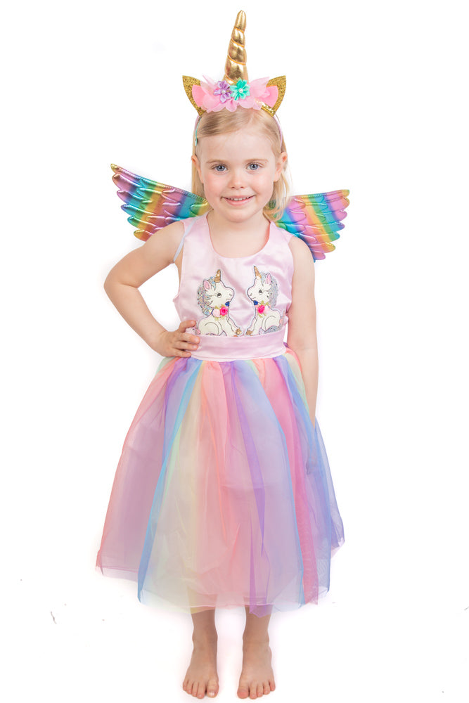 Einhornkleid für Mädchen